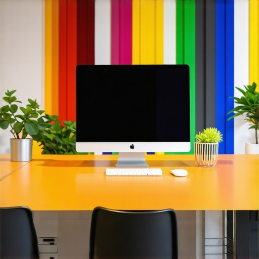 High-tech conference room designed for startups with flexible layouts and vibrant decor