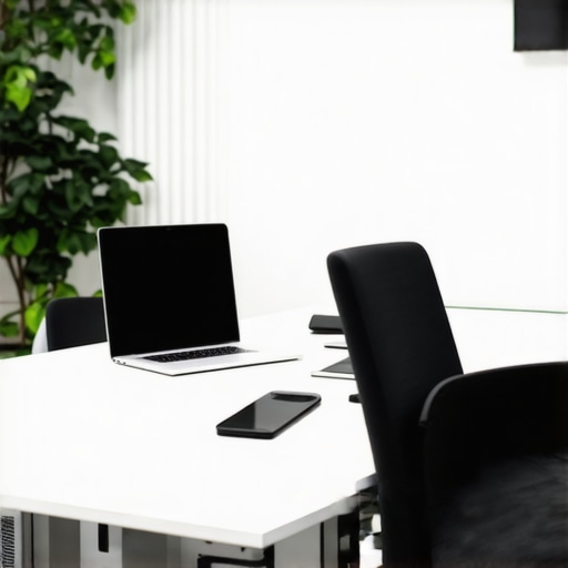 Modern coworking space with flexible meeting areas and desks optimized for startups.