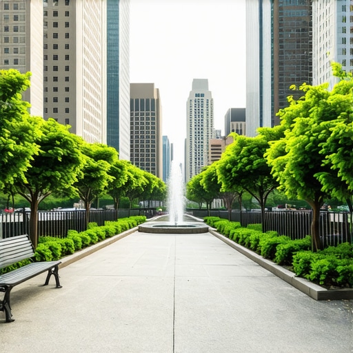 How to find a quiet space in a busy downtown area