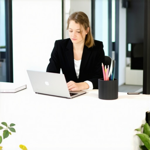 Setting up a professional pitch deck in a rented suite