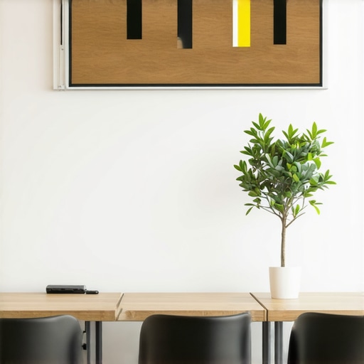 Bright coworking space featuring meeting rooms, open desks, and ample natural light
