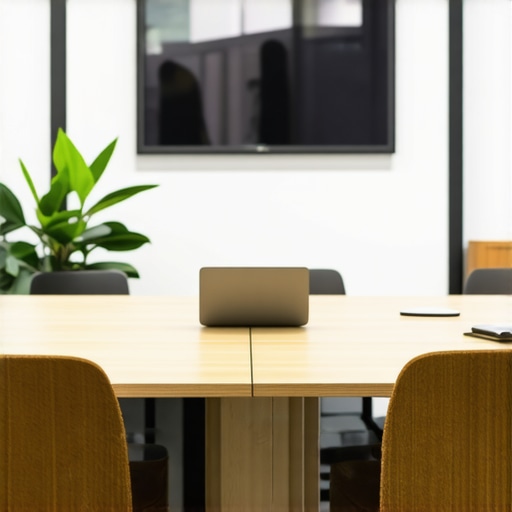 A stylish, modern coworking environment with natural light and soundproofed meeting rooms.