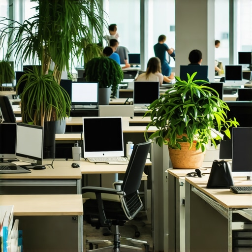 Finding a quiet corner in a loud office