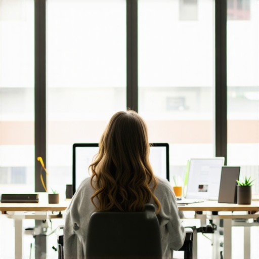 Finding the perfect lighting for video calls in a shared hub