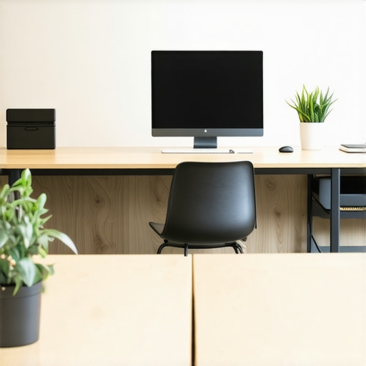 A contemporary coworking space featuring soundproof rooms, ergonomic furniture, and advanced technology