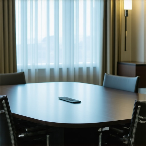 Stop holding important meetings in loud hotel lobbies