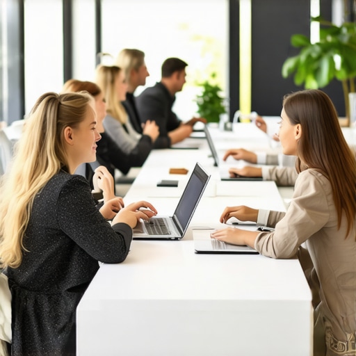 The best layout for a collaborative brainstorming session