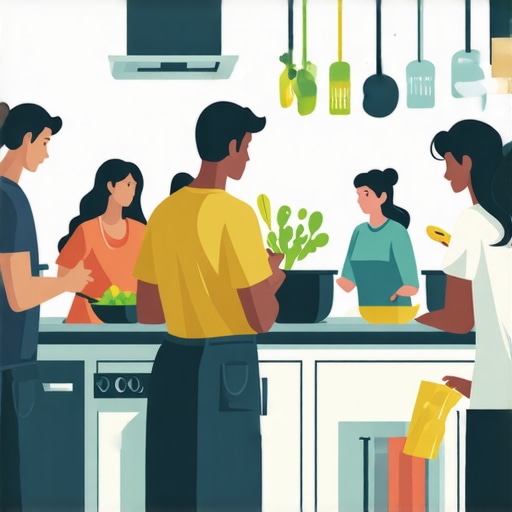 The etiquette of shared kitchen spaces