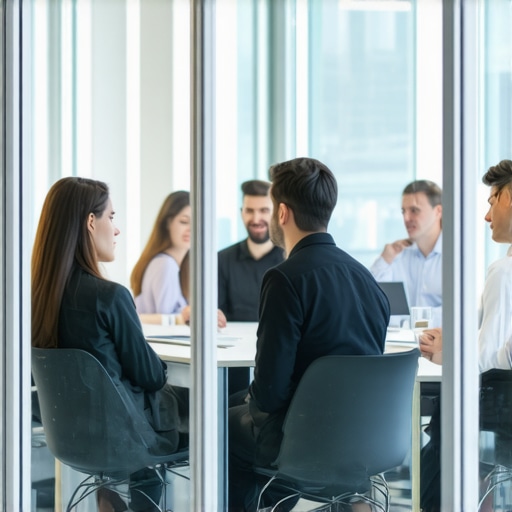 The problem with glass-walled meeting rooms