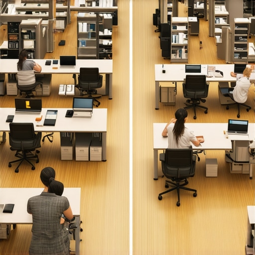 The pros and cons of open plan offices