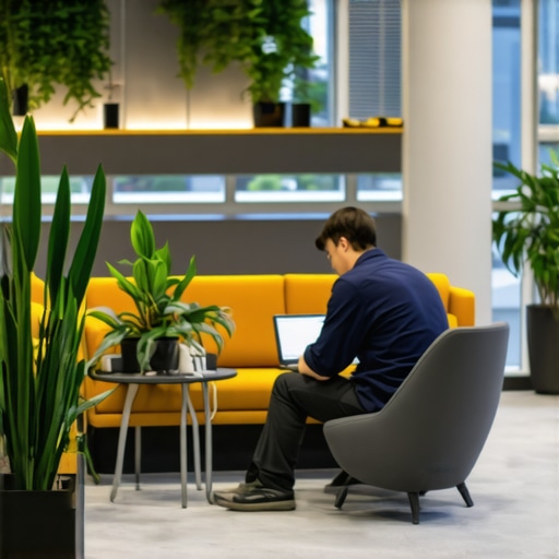 The secret to finding quiet corners in a bustling office