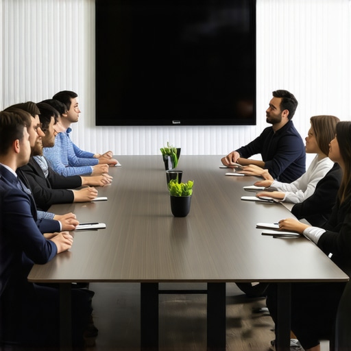 The subtle psychology of seating charts in investor meetings
