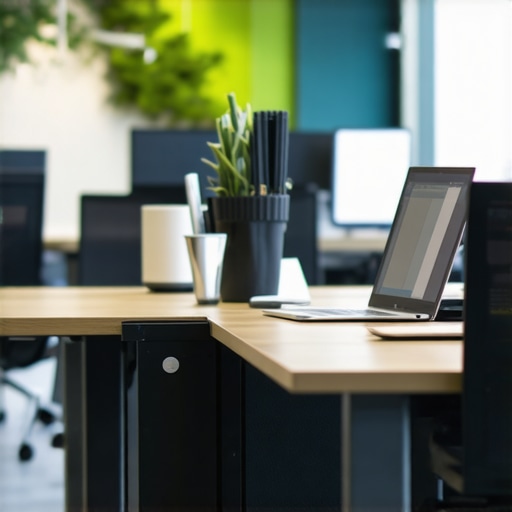 Vibrant Startup Coworking Space Busy coworking environment with young professionals collaborating at desks
