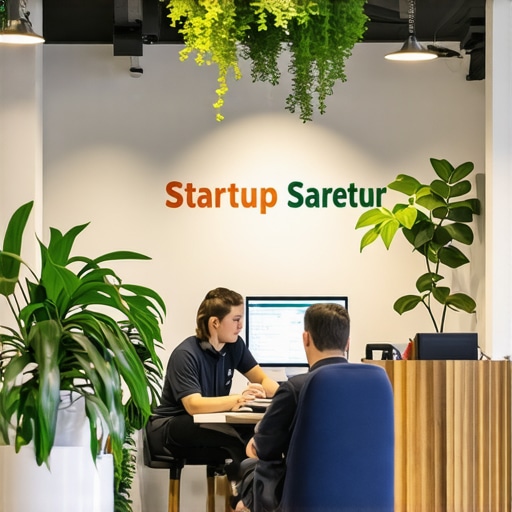 How to create a professional image for a tiny startup