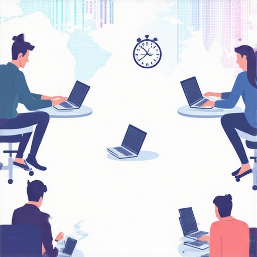 How to manage a hybrid team across three different time zones