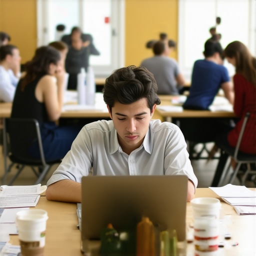 How to survive a critical deadline in a busy common room