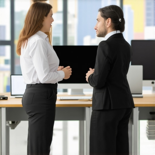 The art of the high-impact standing desk conversation