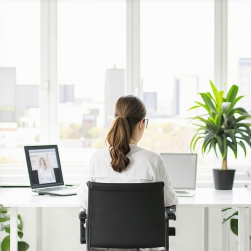 The best lighting for video calls in a shared space