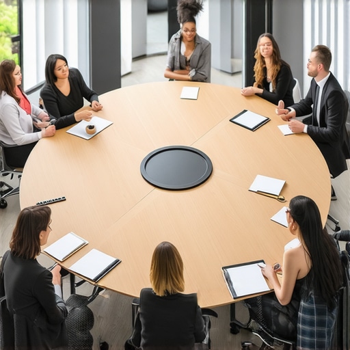 The hidden psychology of circular meeting tables