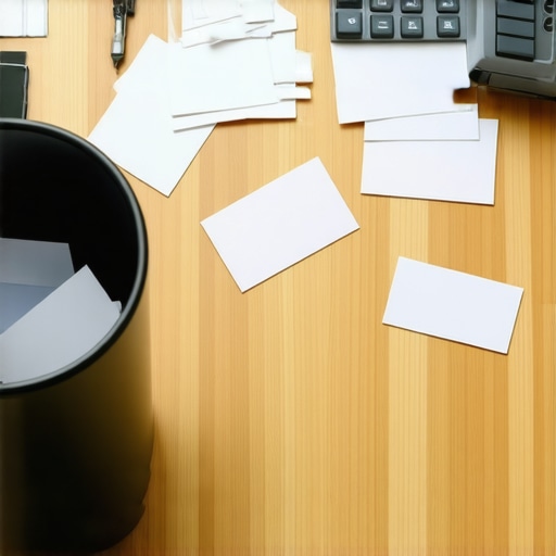 Why 90% of business cards end up in the trash