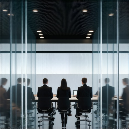 Advanced Workspace Privacy and Structure A high-end startup coworking space showing private meeting pods and open desks for productivity.