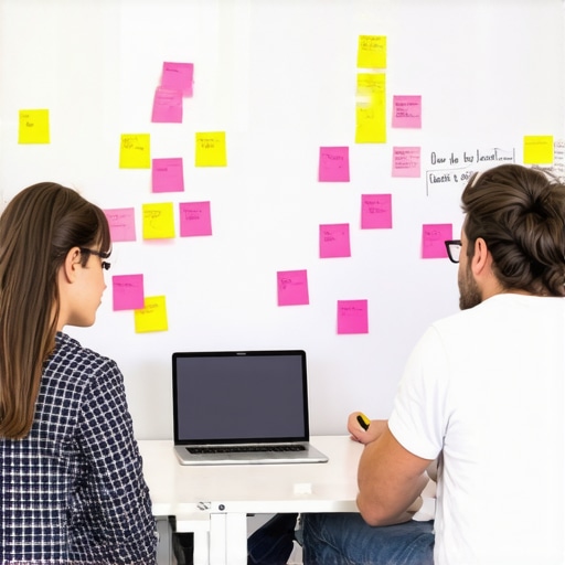 Founders collaborating in a perfectly sized startup meeting room for maximum productivity