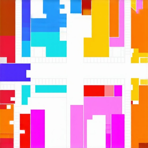Visual heat map of coworking office usage