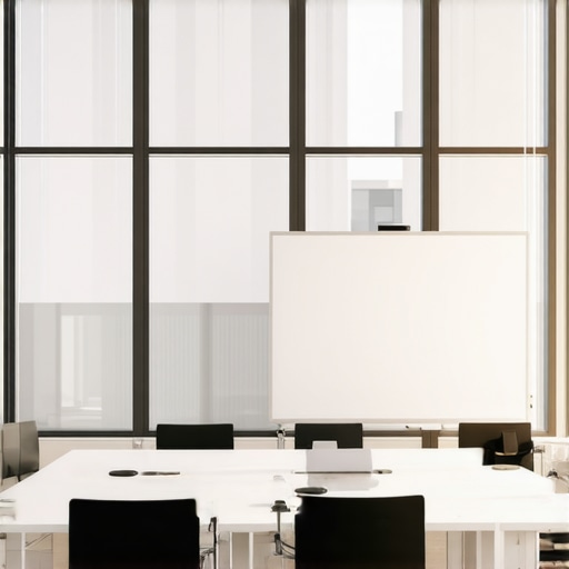 A clean and functional modern conference room designed for high productivity and focus.