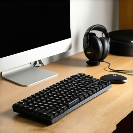 A curated selection of high-end portable office tech for startup founders in shared workspaces.