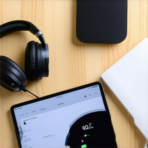 A collection of high-tech gear for startup productivity in shared offices