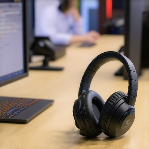 High-end startup productivity tools on a coworking desk