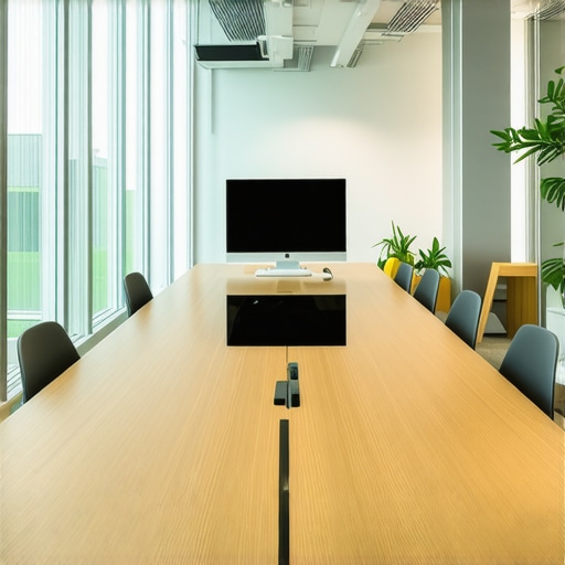 A modern creative meeting room inside a top-tier coworking hub