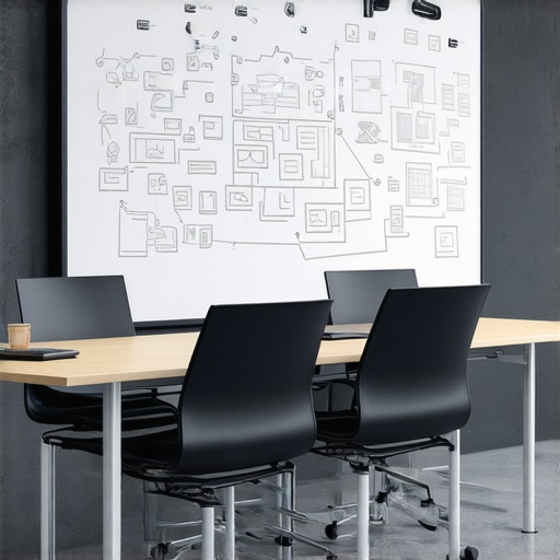 A professional soundproofed conference room designed for high-stakes startup meetings and productivity.