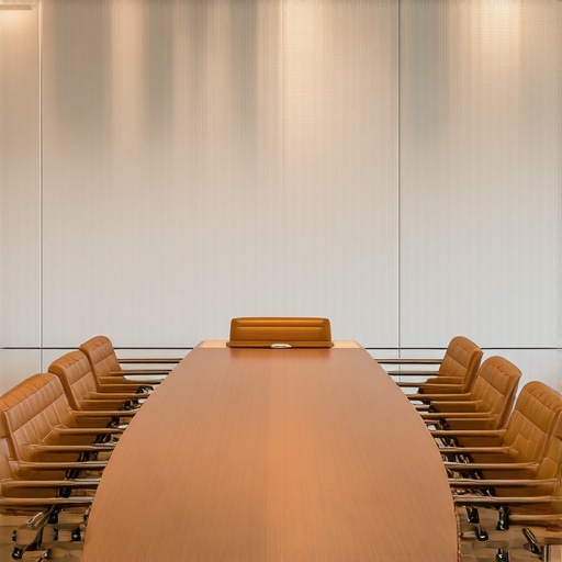 A professional and private meeting room designed for high-stakes startup negotiations.