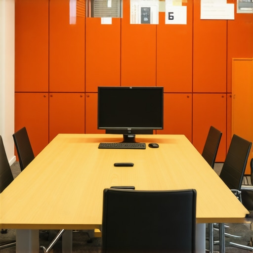 A professional soundproof meeting room designed for startup productivity and privacy.