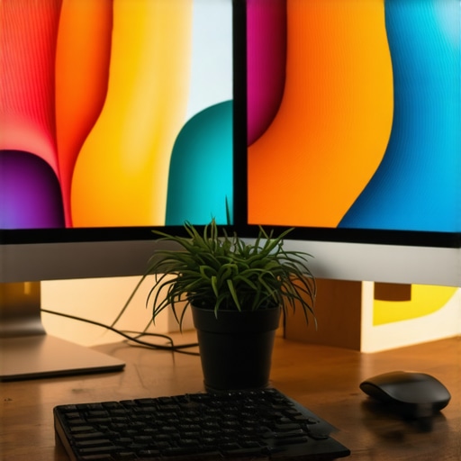 How to set up a dual-monitor rig in a shared space