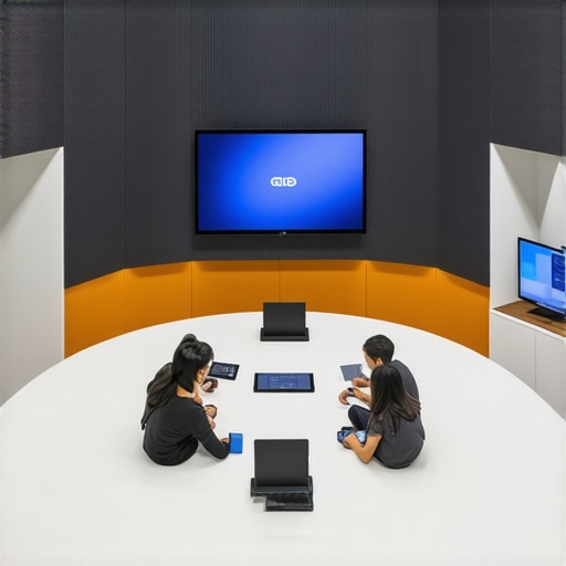 A high-tech neighborhood coworking hub designed for focused startup collaboration.