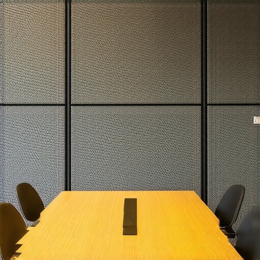 A well-sized and acoustically treated meeting room in a modern coworking hub.