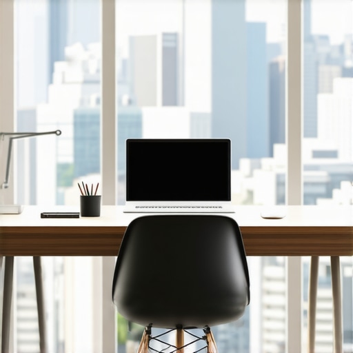 A high-productivity dedicated desk setup in a modern coworking space