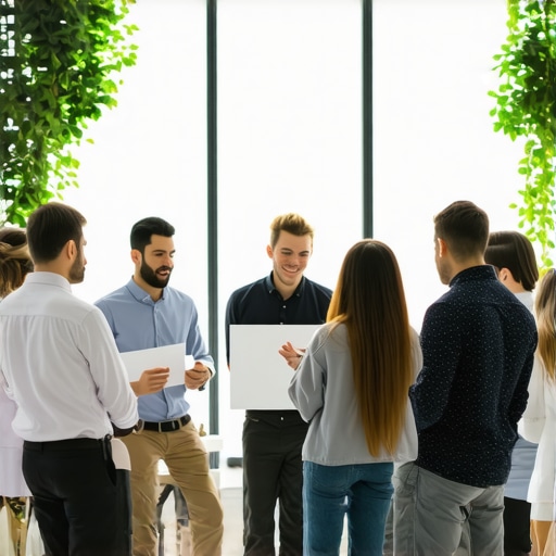 A team of founders using a modular meeting room for a sprint session.