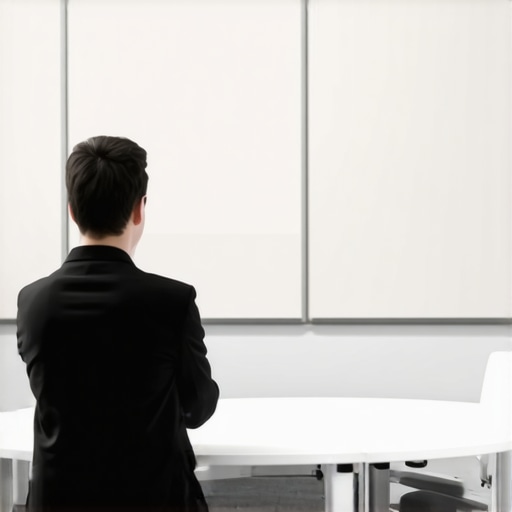A professional coworking meeting room designed for acoustic privacy and collaborative startup meetings.