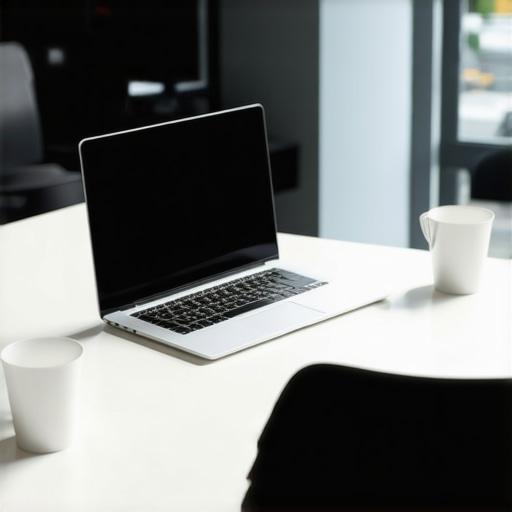 A modern and professional small conference room setup for a focused startup meeting.