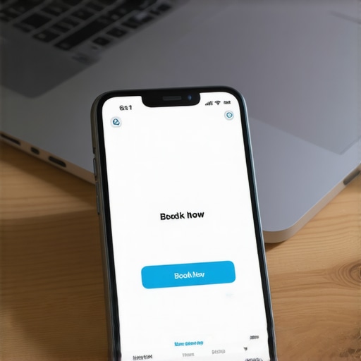 Mobile application interface for rapid coworking space reservations