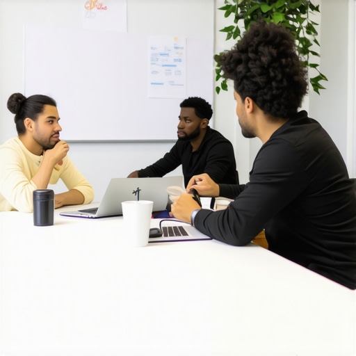 Startup team collaborating in a private office suite for better focus and privacy.
