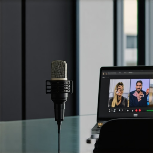 High-end startup conference room equipment for professional pitches.