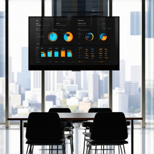 A sleek modern conference room for high-stakes startup meetings.