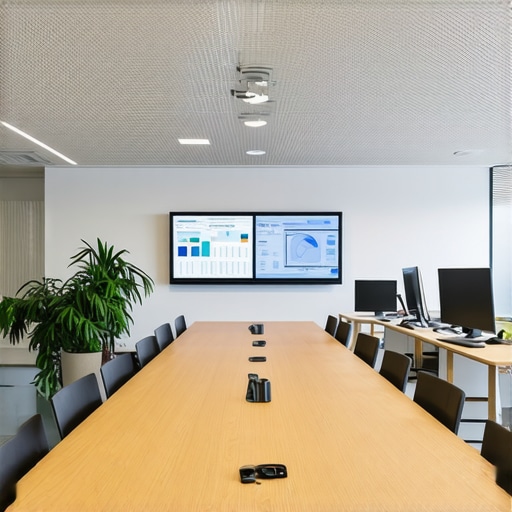 A modern, technically equipped conference room for startup growth.