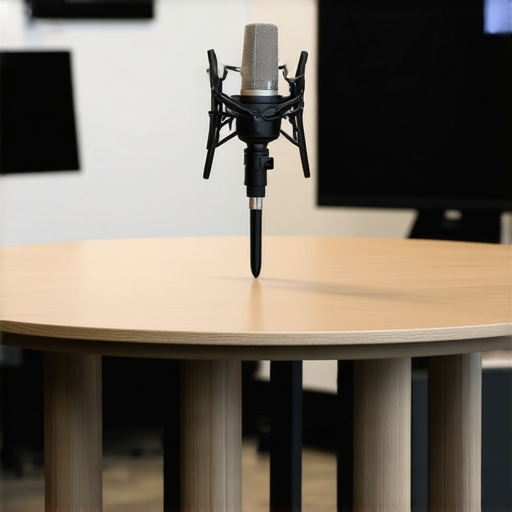 Modern startup conference room with professional lighting and audio gear for high-stakes pitches.