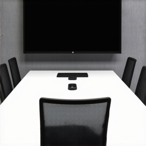 Modern startup war room with professional tech and acoustic panels