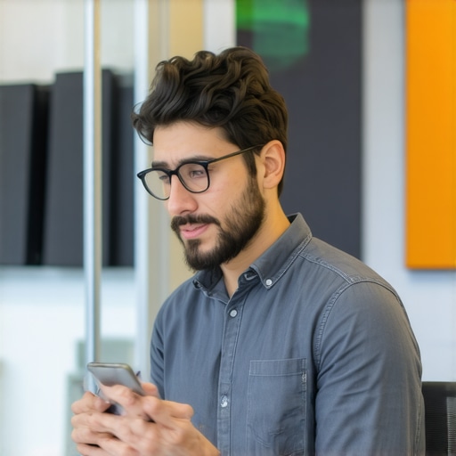 A startup founder evaluating the soundproofing and acoustic quality of a coworking conference room.